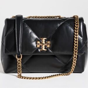 Brand New in Box - Tory Burch Kira -  Small Black with Gold